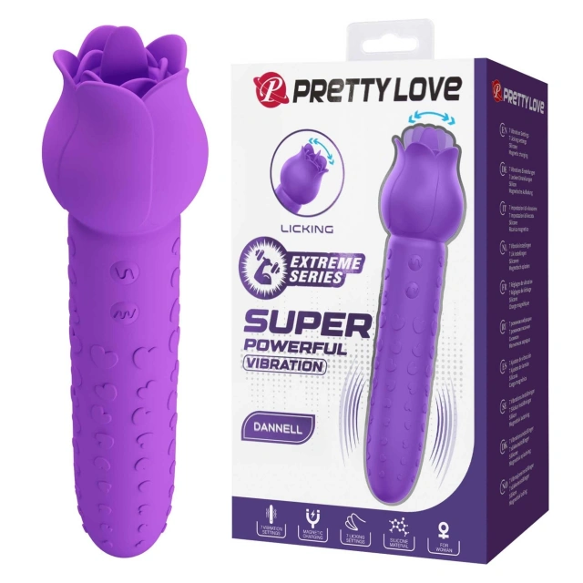 Stymulator Łechtaczki Dannell Extreme Series Vibrator Pretty Love | 100% ORYGINAŁ| DYSKRETNA PRZESYŁKA